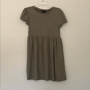 Forever 21 olive green dress
